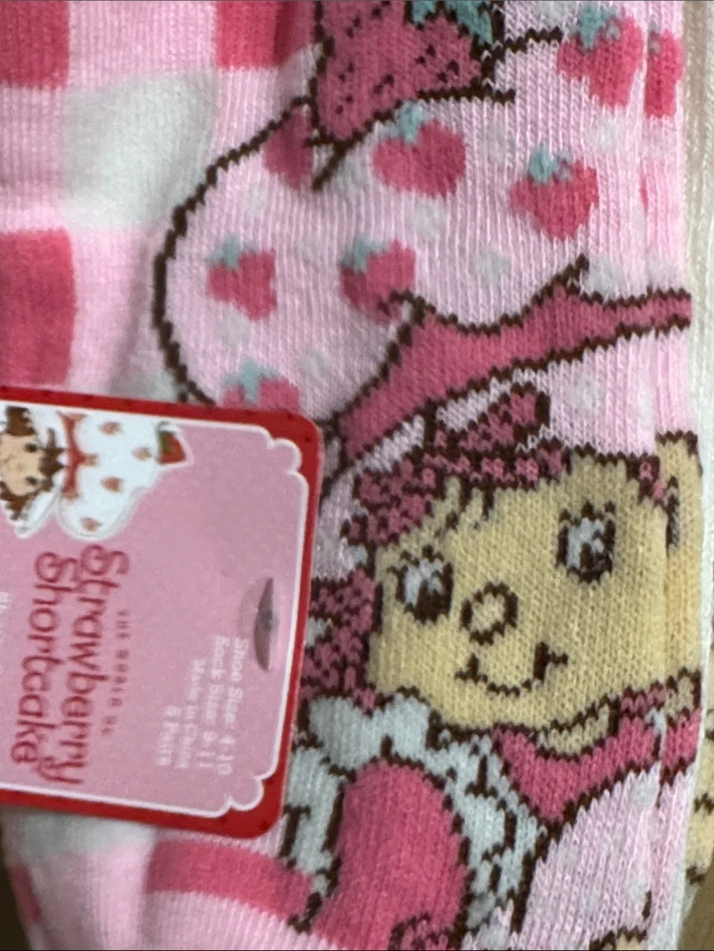 Sanrio Hello-Kitty No-Show Socks OR Strawberry Shortcake